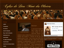 Tablet Screenshot of montdesoliviers.com